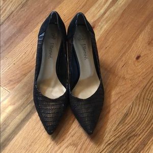 Brown and black J. Renee heels